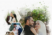 Watercolor Memory Photo Template, an Action Add-On by MRI STUDIO (Thumbnail 4 of 10)