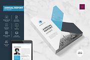 The Annual Report 16 Pages, a Brochure Template by BrochuresFactory (Thumbnail 1 of 4)