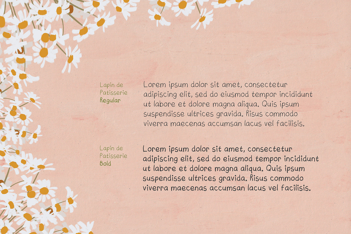Lapin de Patisserie Pencil Font, a Handwritten Font by Perplexitics (Photo 8 of 10)