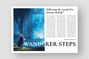 Enchanted Forest Magazine Template, a Flyer Template by Shajib Shikder (Thumbnail 2 of 9)