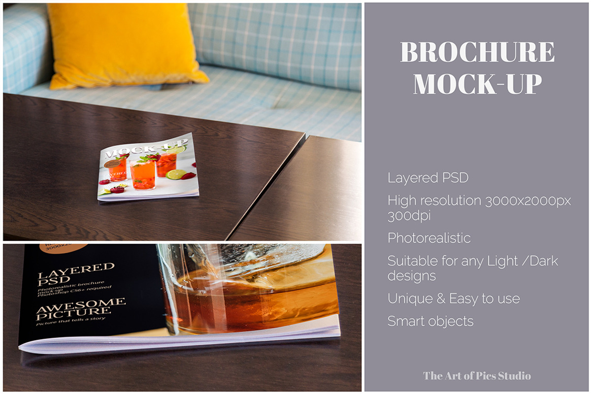 Brochure MockUp, a Household Mockup by The Art of Pics (Photo 2 of 2)