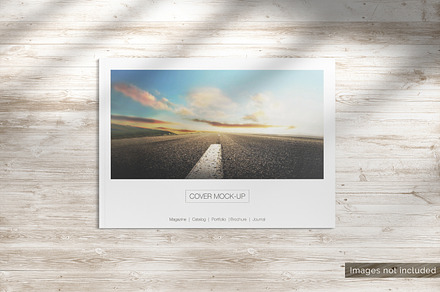 Landscape Magazine Cover Mockup