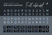 Nacre Glass Mosaic Letter Overlays, a Symbol Font by PhotoSpirit (Thumbnail 3 of 8)