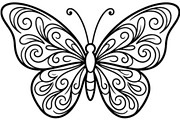 Butterfly SVG Bundle, an Object Graphic by Gfx_Store (Thumbnail 28 of 32)
