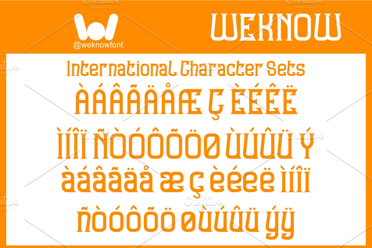 Fun Furious font, a Blackletter Font by weknow (Photo 8 of 8)
