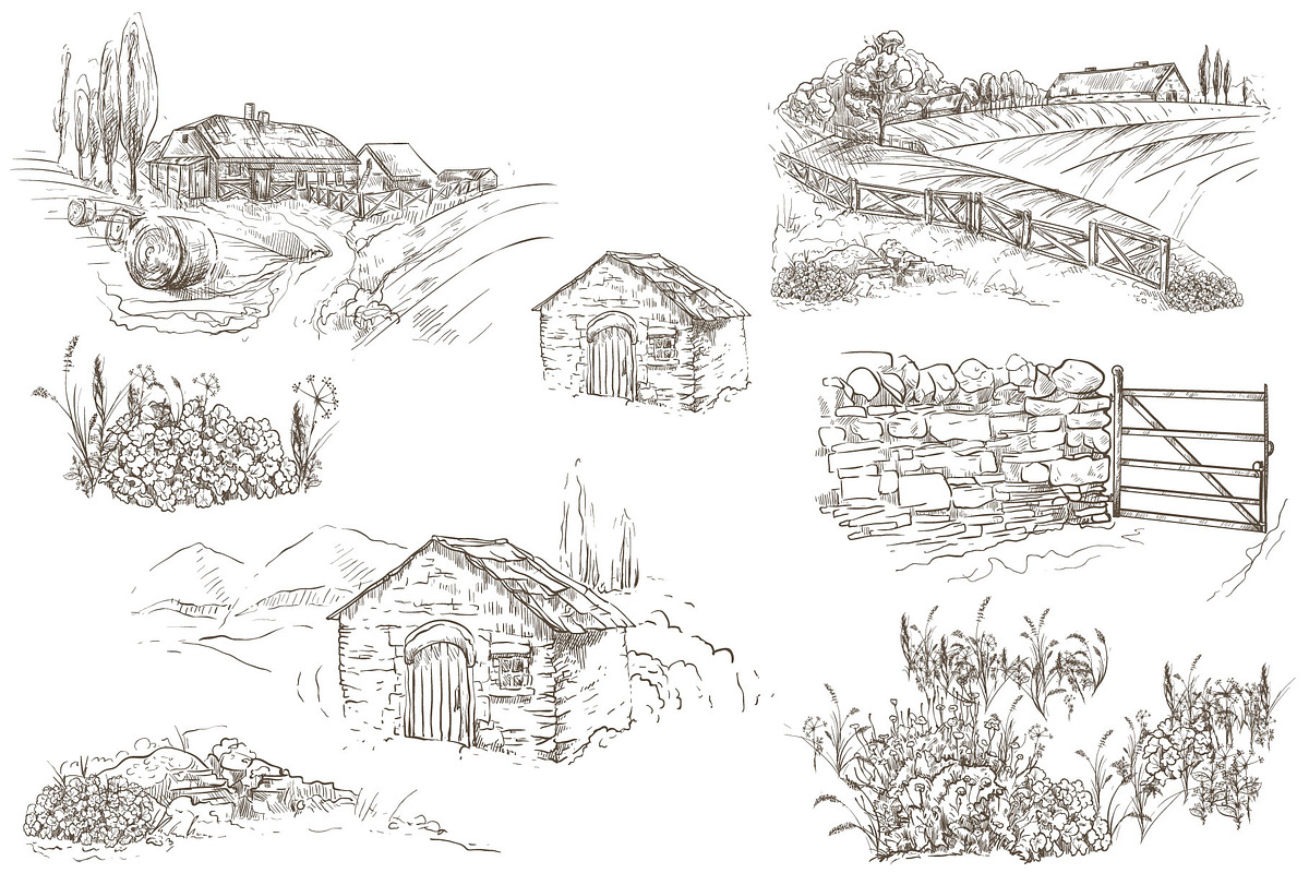 Eco pig farm, an Object Graphic by ArtOwl (Photo 3 of 7)