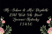 Isabella Script, a Script Font by Seniors (Thumbnail 5 of 7)