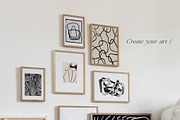 GALLERY WALL Modern Posters, a Decorative Illustration by Lana Elanor (Thumbnail 7 of 13)