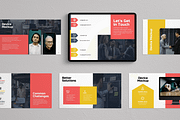 Project Roadmap PowerPoint Template, a Presentation Template by Flat Icons (Thumbnail 4 of 6)