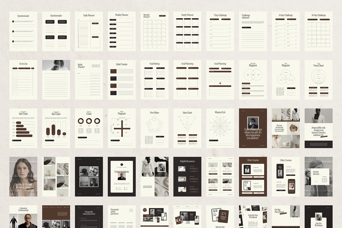 Canva Workbook Template for Coaches, a Magazine Template by Branding Babe Co. (Photo 8 of 10)