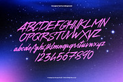 Overglow Font, a Script Font by Indieground Design Inc. (Thumbnail 7 of 9)
