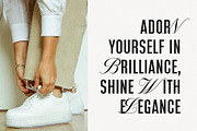 Glamer Modern Calligraphy Sans Serif, a Sans Serif Font by Graphicxell (Thumbnail 6 of 8)