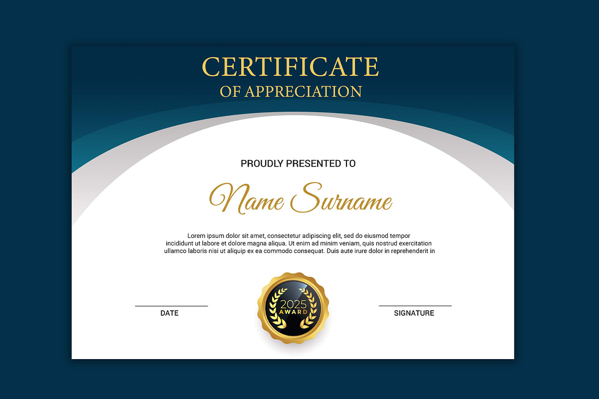 Business Certificates, a Presentation Template by Believe Creatives (Photo 4 of 8)
