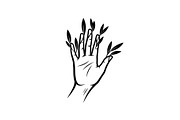 Hand Plant Growth Bundle, an Illustration by yasushie (Thumbnail 12 of 31)