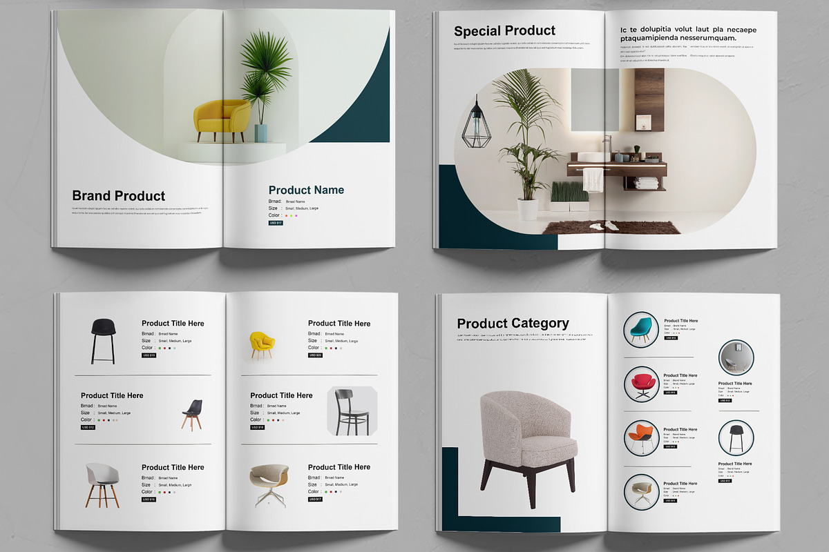Product Catalog Template, a Magazine Template by MightyDesign (Photo 6 of 6)