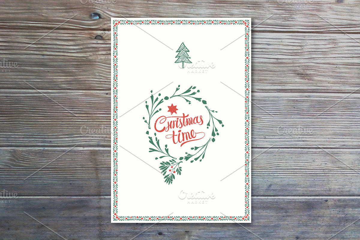 Fine Christmas Hand-drawn Clip-art, a Decorative Illustration by Adiemus (Photo 10 of 10)