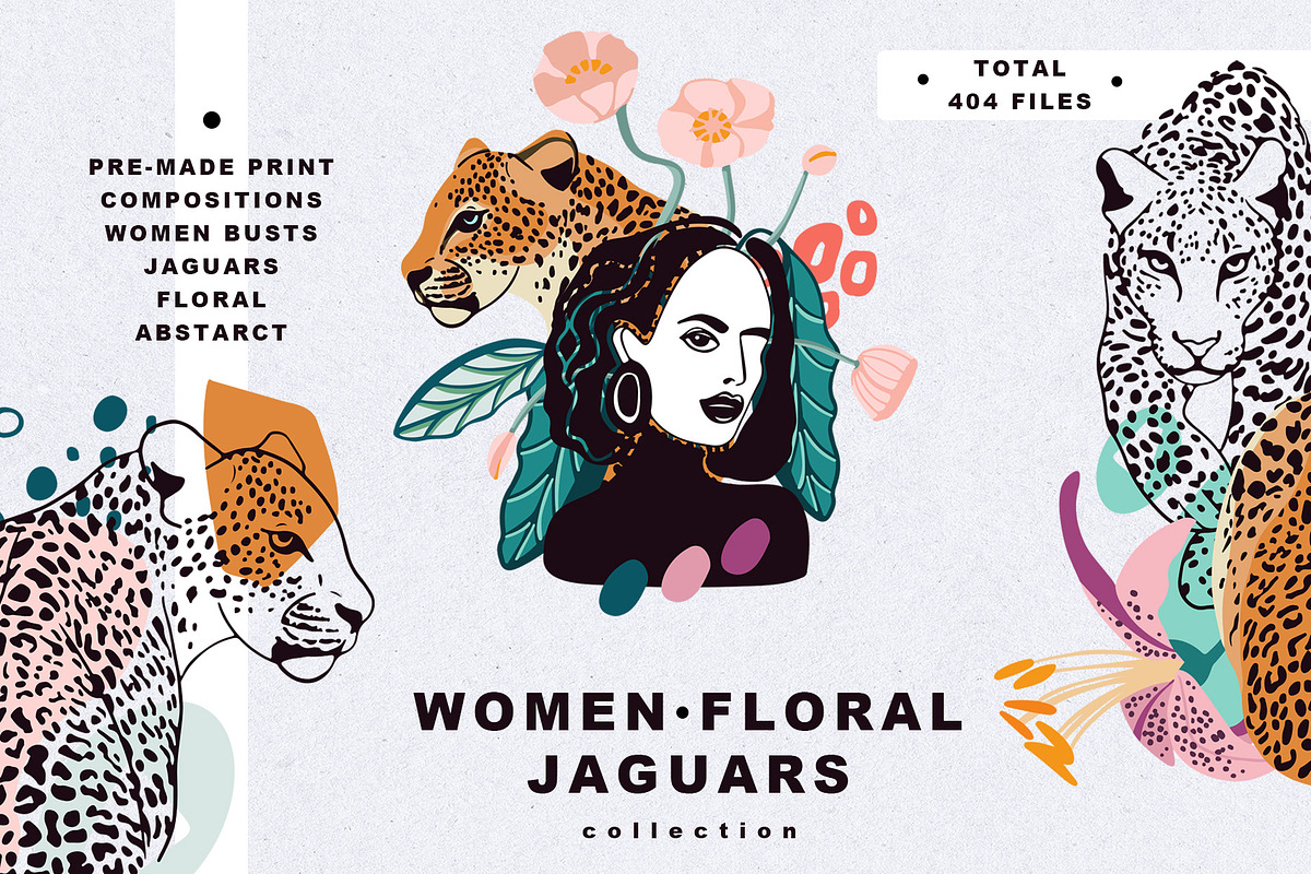 Abstract. Women. Jaguars, an Object Graphic by Vera●Suleimanova (Photo 1 of 20)