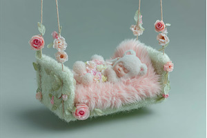 Newborn photography for baby girls, a Nature Photo by ZinetroN