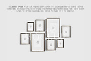 Gallery Wall Mockup Set of 8 | 14, a Product Mockup by DESIGN BY nube (Thumbnail 4 of 8)