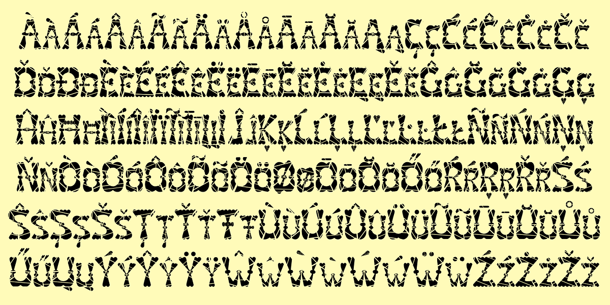 Valenteena, a Font by Ingrimayne Type (Photo 6 of 6)