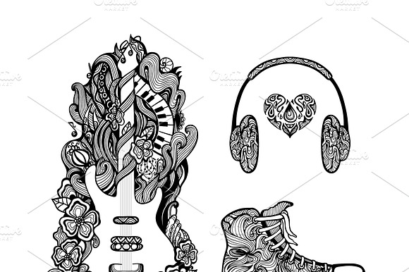 Vector illustration set preview 2