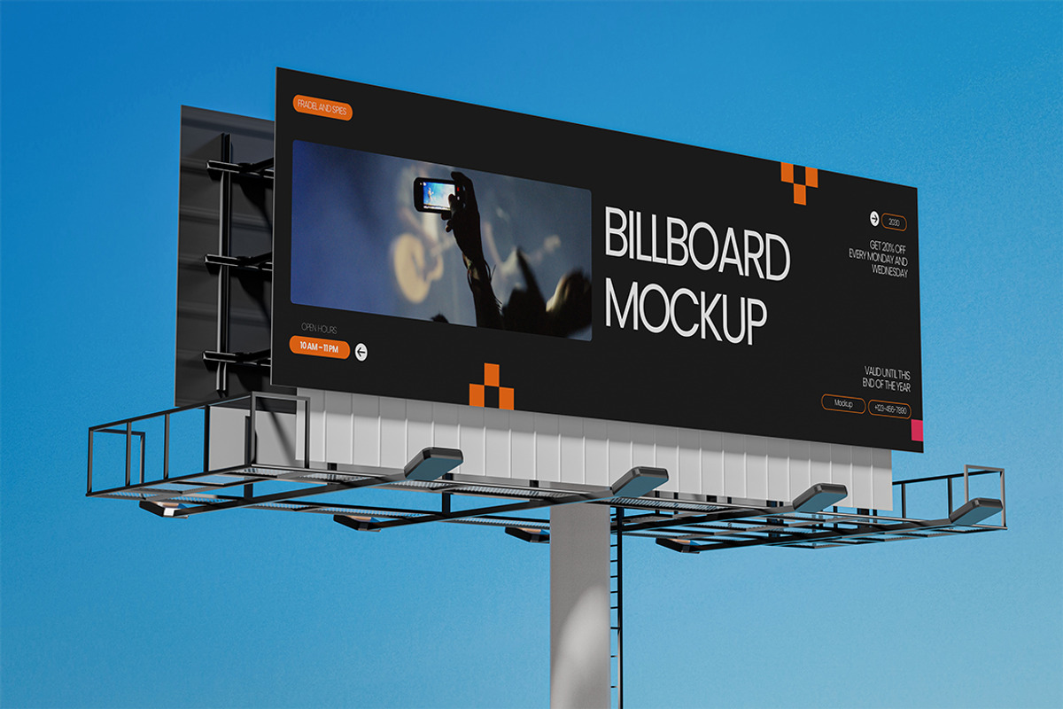 Billboard Mockup, a Product Mockup by Design Source_ (Photo 2 of 4)