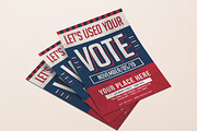 Modern Election Event Flyer, a Flyer Template by Tokosatsu (Thumbnail 3 of 4)