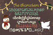 Holly Jolly Font, a Script Font by caocastudio (Thumbnail 2 of 5)