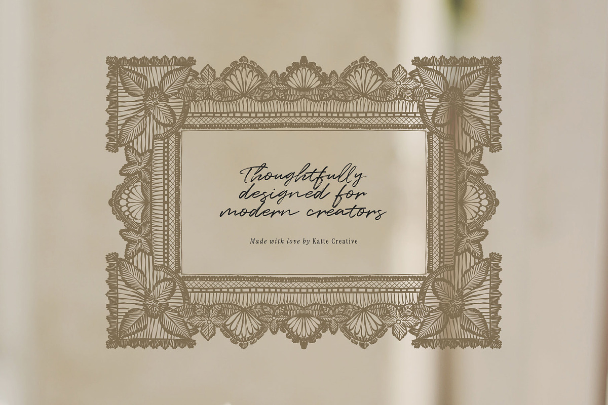 Vintage Lace | Poster Builder, an Object Graphic by KetteCreate (Photo 18 of 18)