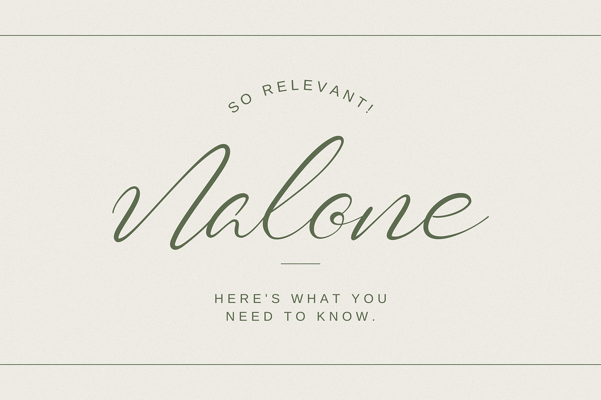 Maloya, a Script Font by DYSA Studio (Photo 9 of 10)