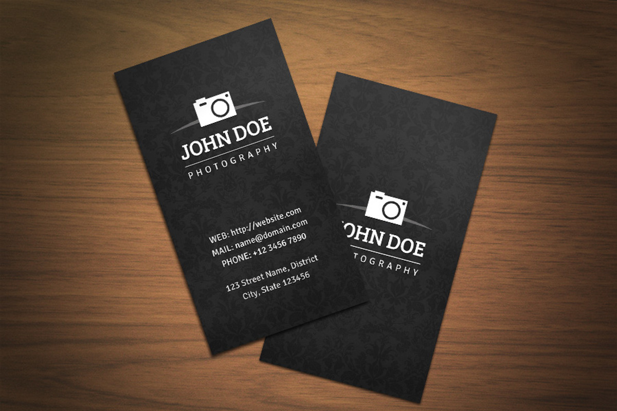 Photography Business Card, a Business Card Template by Rafael Oliveira (Photo 4 of 4)