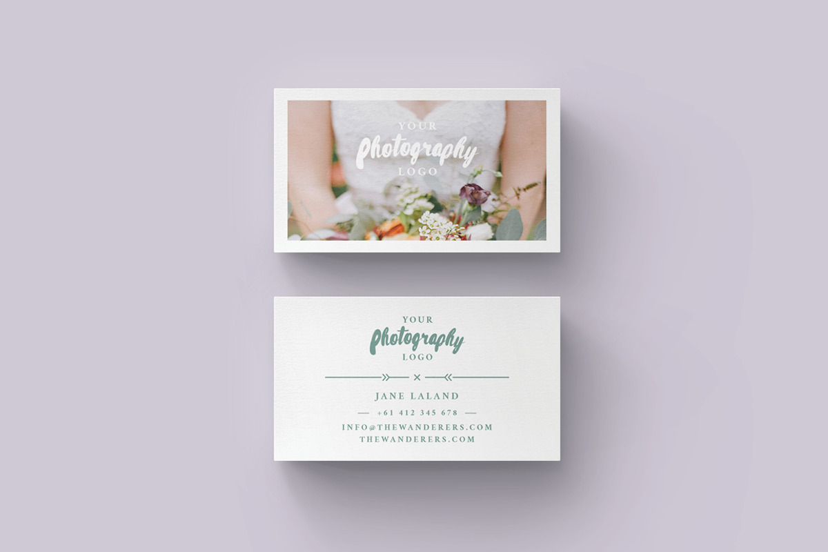 WANDERERS  Business Card Template, a Business Card Template by 46&2 Collective (Photo 4 of 11)