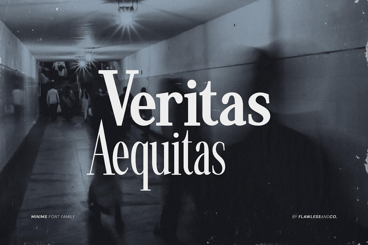 Minims - Serif Retro Family Series, a Serif Font by Flawless And Co (Photo 7 of 11)