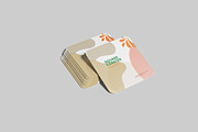 Square Coaster Mockup, a Product Mockup by seulangagraphic (Thumbnail 4 of 5)