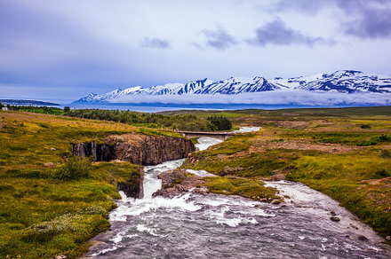 The flat tundra, a Nature Photo by kavram