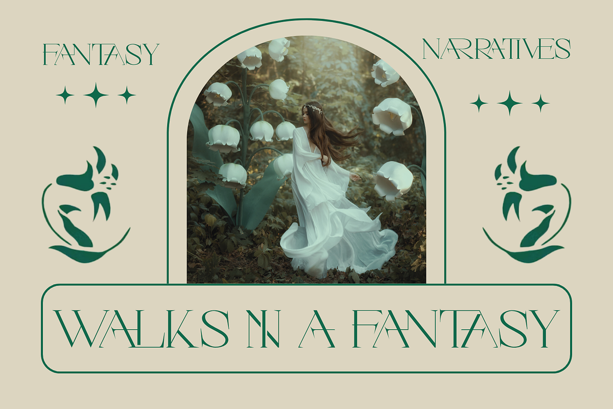 Fantasy Narratives Font, a Serif Font by 177Studio (Photo 4 of 8)