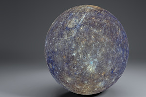 Mercury 8k Globe