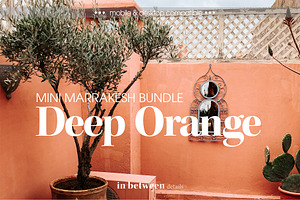 Orange Lightroom Mobile Presets