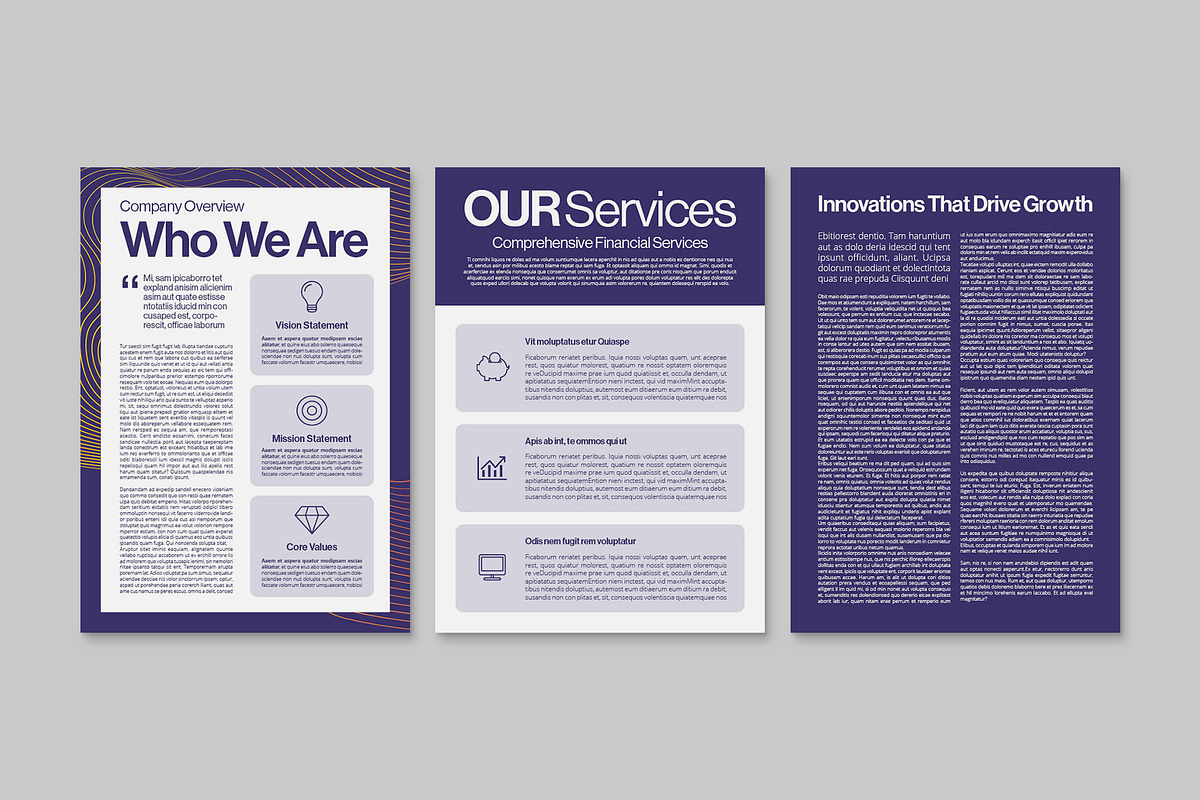 Digital Brochure Template preview 3