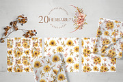 Floral seamless patterns HERBARIUM, a Pattern Graphic by Tiana Geo (Thumbnail 7 of 9)
