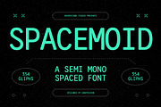 Spacemoid, a Sans Serif Font by graphicook (Thumbnail 1 of 10)