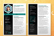 Chic Resume for Modern Careers, a Resume Template by ResumeInventor (Thumbnail 2 of 7)