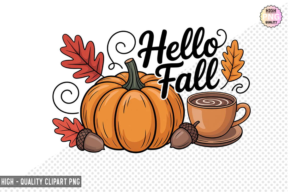 Fall Pumpkin Sublimation Bundle, a Graphic by crative8112 (Photo 9 of 14)