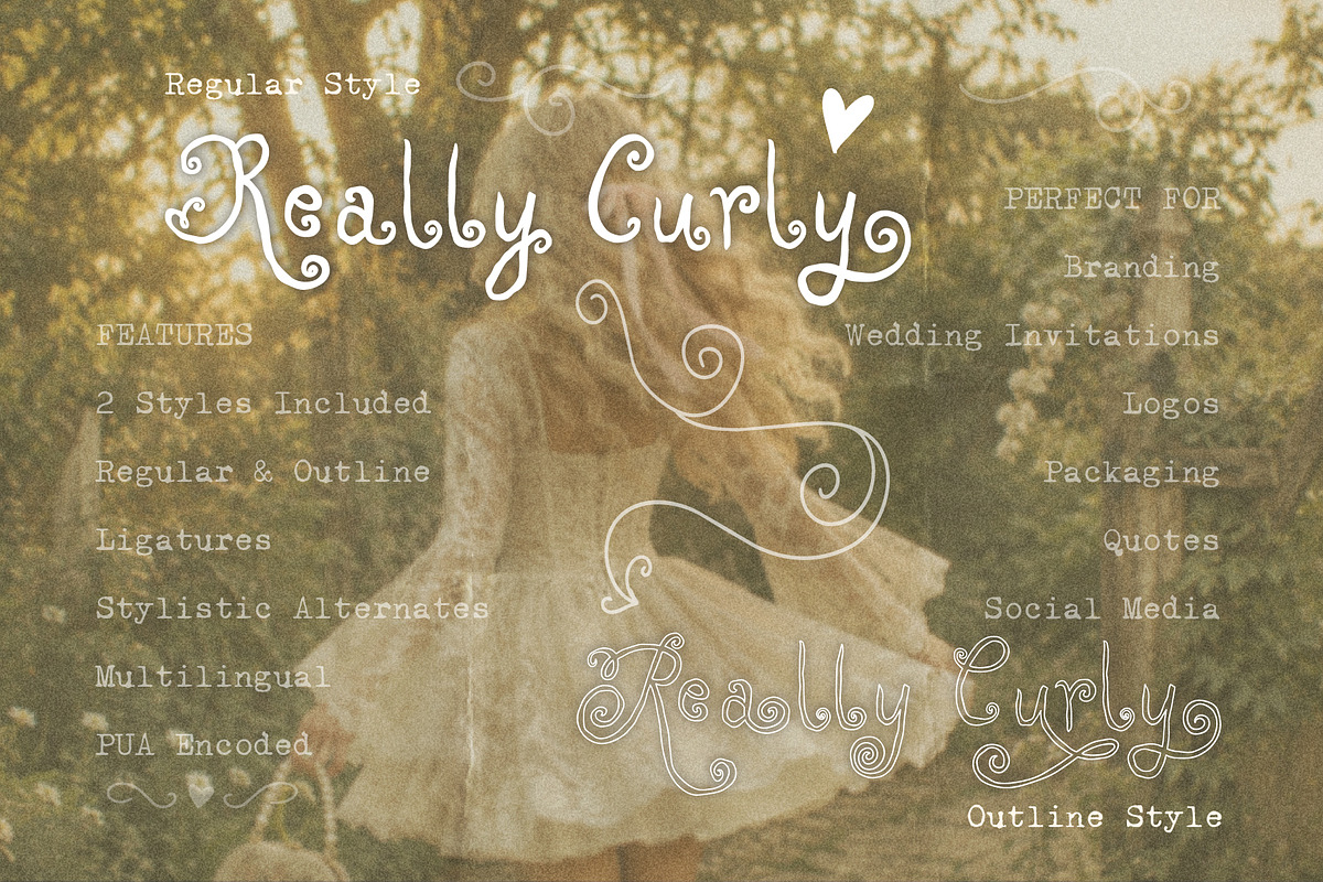 Really Curly Font, a Handwritten Font by AnnArt (Photo 8 of 10)