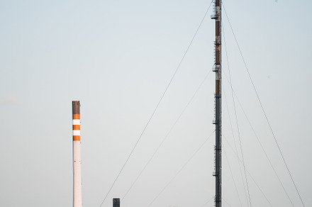 Industrial oil refinery, smokestacks, an Industrial Photo by SkyNext