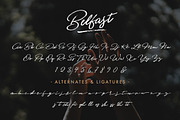SALE | Belfast - A Dry Brush Script, a Script Font by Hustle Supply Co. (Thumbnail 2 of 8)