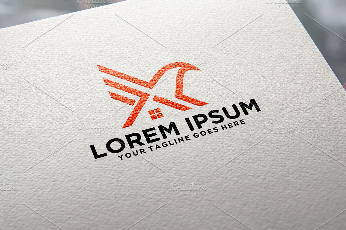 Eagle line symbol Property logo, a Branding & Logo Template by REDVY CREATIVE (Photo 1 of 2)
