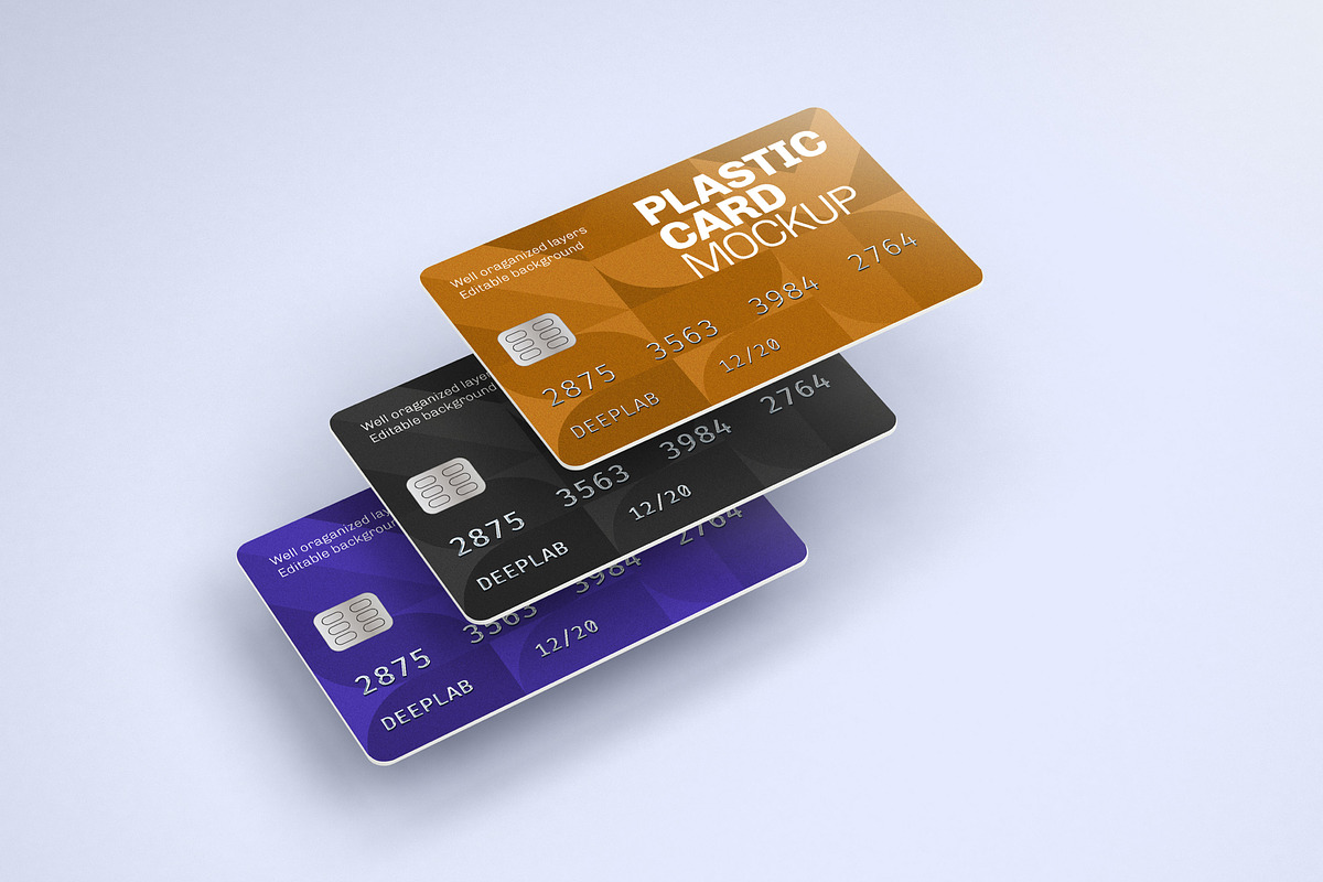 Plastic Card Mockup | Credit Card, a Print Template by Deeplab (Photo 18 of 26)