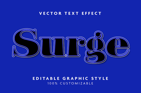 Outline Stroke Text Effect preview 4