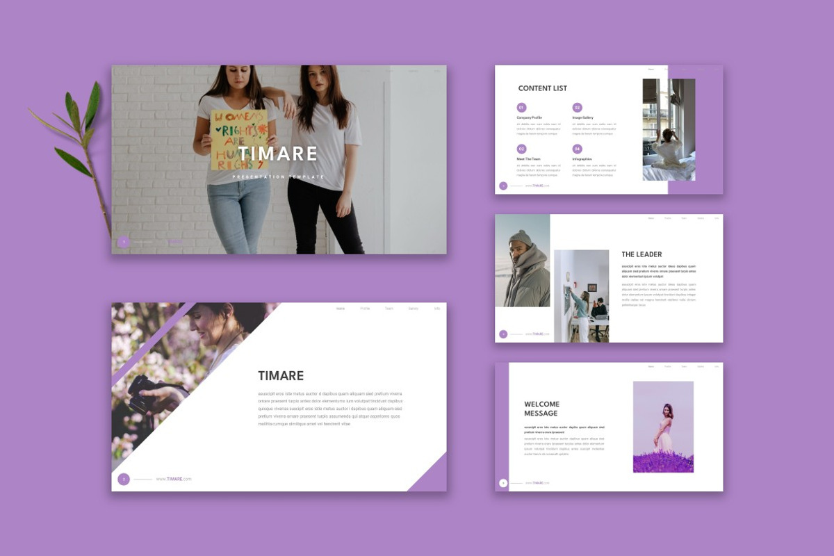 Timare - Powerpoint Template, a Presentation Template by StreaksideStd